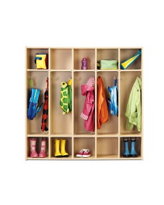 Young Time 5-Section Coat Locker