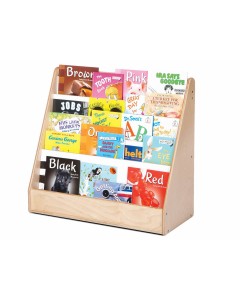 Holds books of all sizes