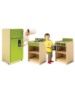 Colorful Essentials Wooden Kitchen Set