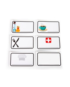 SimpleSwitch Dramatic Play Name Tags Set