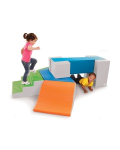 Soft construction is non-intimidating for children