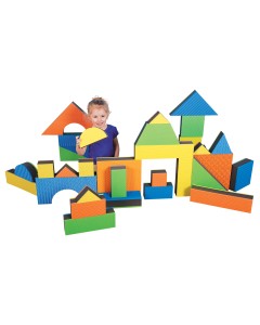 Jumbo Textured-Foam Blocks