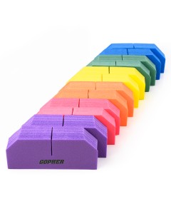 Rainbow Foam Hoop Holders