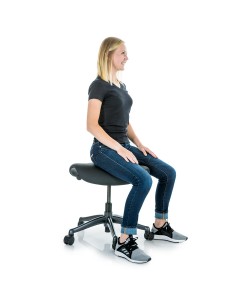 Unique design encourages proper posture